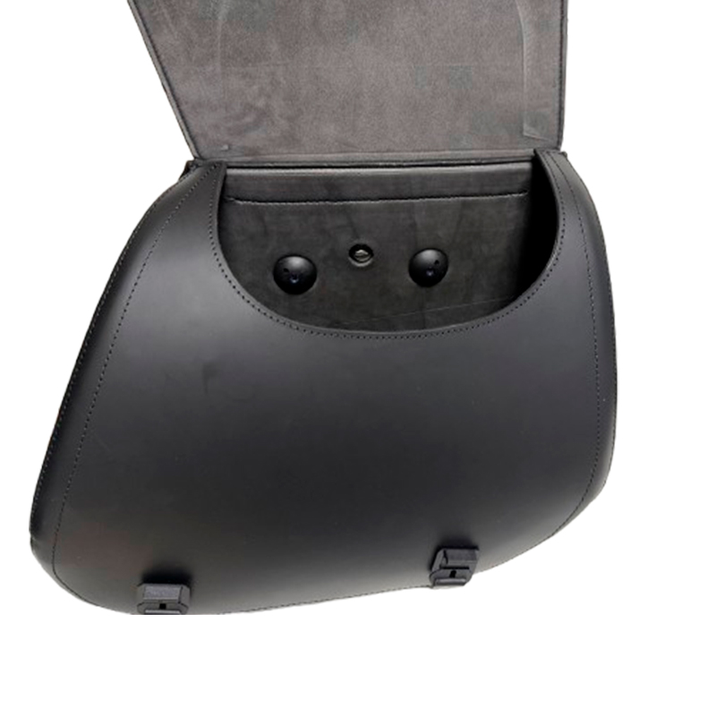 SPAAN Alforjas Klick-fix de piel Gadir 20l