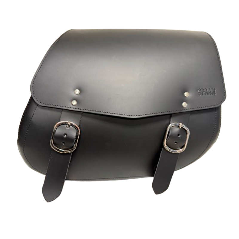 SPAAN Alforjas Klick-fix de piel Gadir 20l