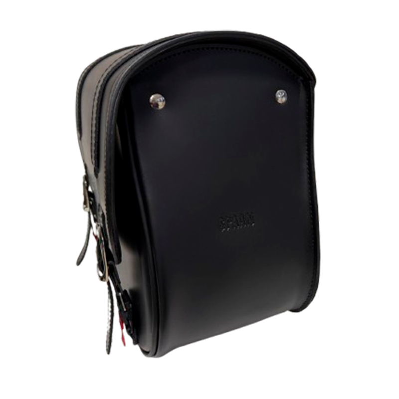 SPAAN Alforjas Klick-fix de piel Corbi 18l