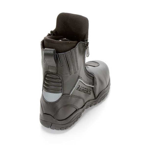 Botas para moto cortas Rainers Touring en piel negra