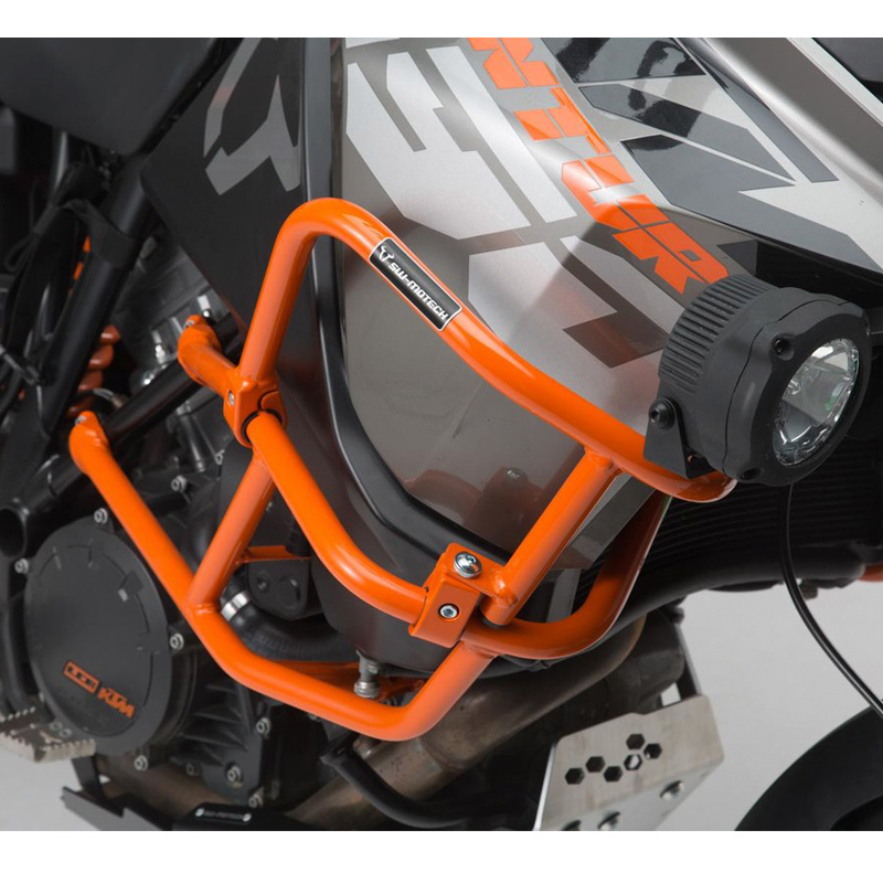 Defensas de motor KTM 1190 Adventure-R y KTM 1050 2014- Naranjas de SWMotech