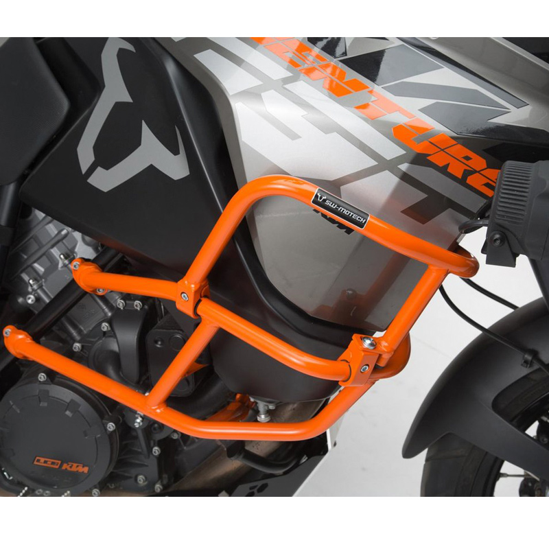 Defensas de motor KTM 1190 Adventure-R y KTM 1050 2014- Naranjas de SWMotech