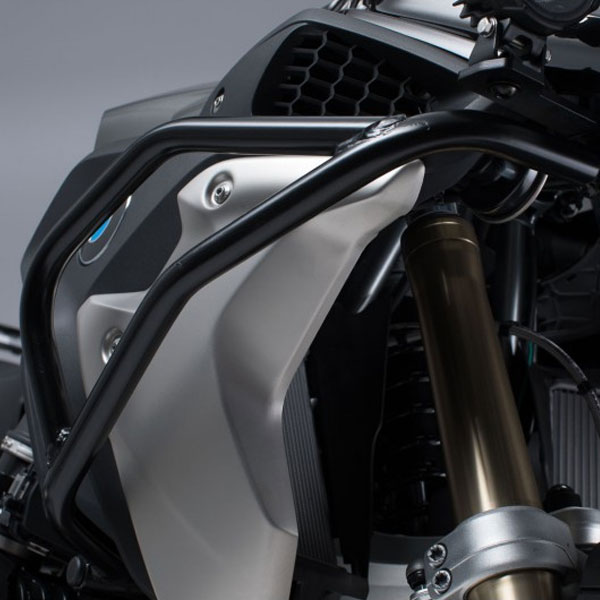 Defensas superiores BMW R1200GS-1250GS SWMotech Negra