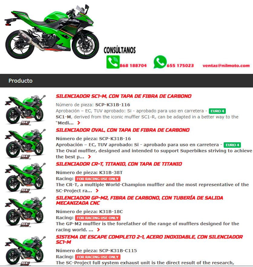 Escape SC Project Ninja 400 19-20