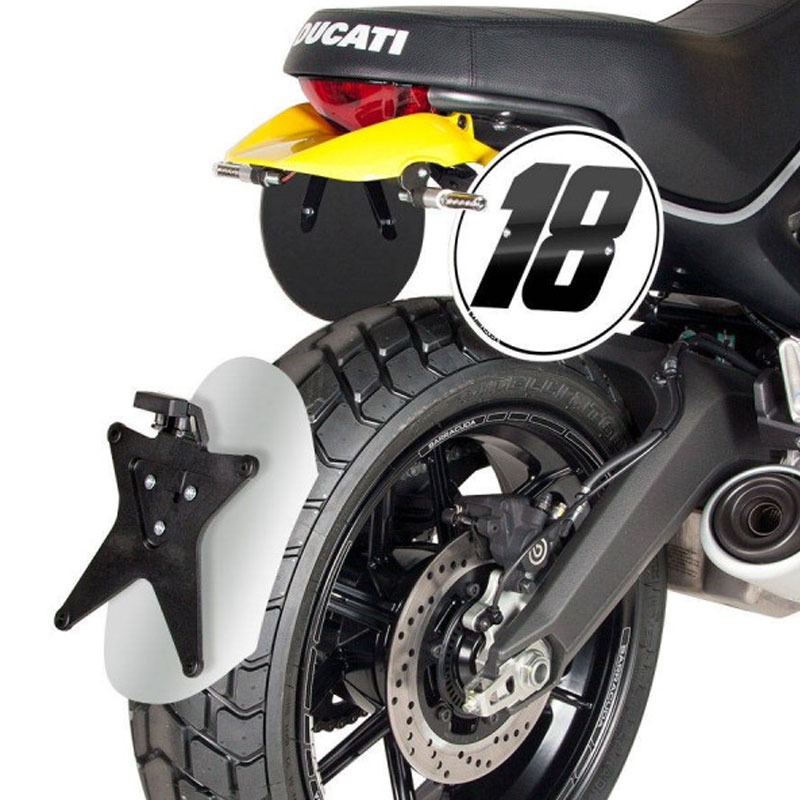 guardabarros trasero barracuda ducati scrambler 15-17