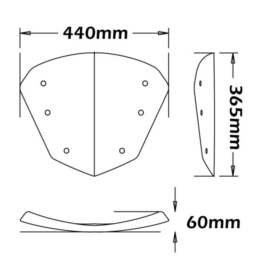 Cúpula Isotta baja BMW K 1600 Grand America 2017-