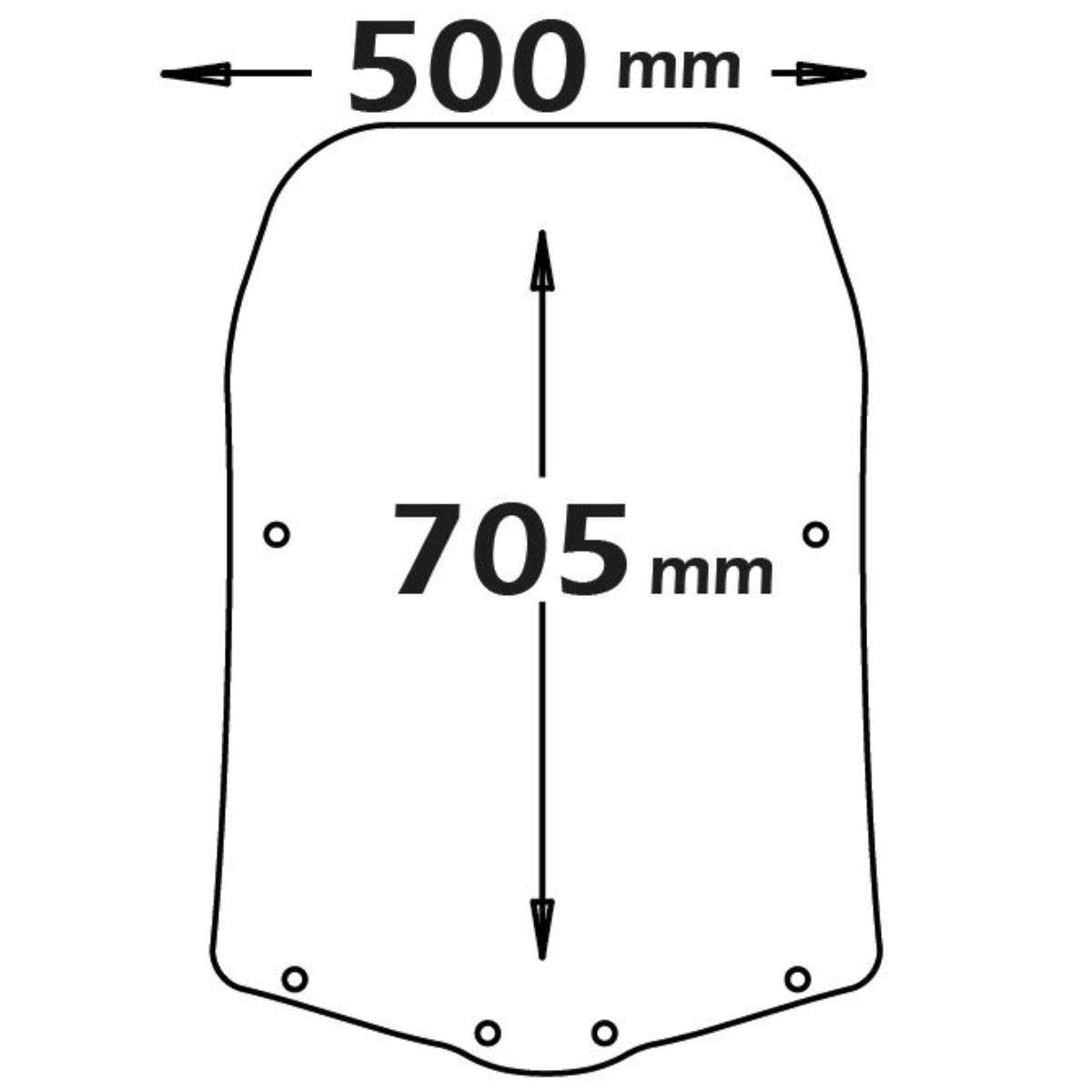 Parabrisas Yamaha Tricity 125-155 2014-2018