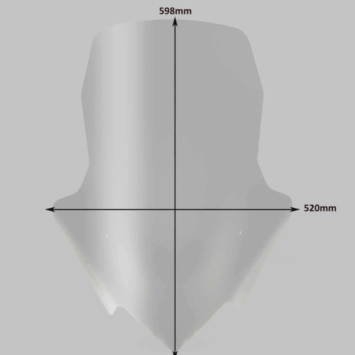 Parabrisas standar Isotta YAMAHA t-max 560 24-