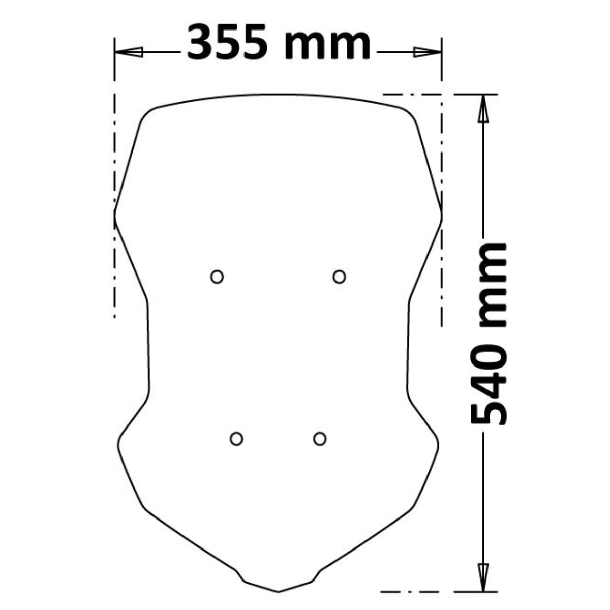 Parabrisas touring Yamaha Tracer 700 2020