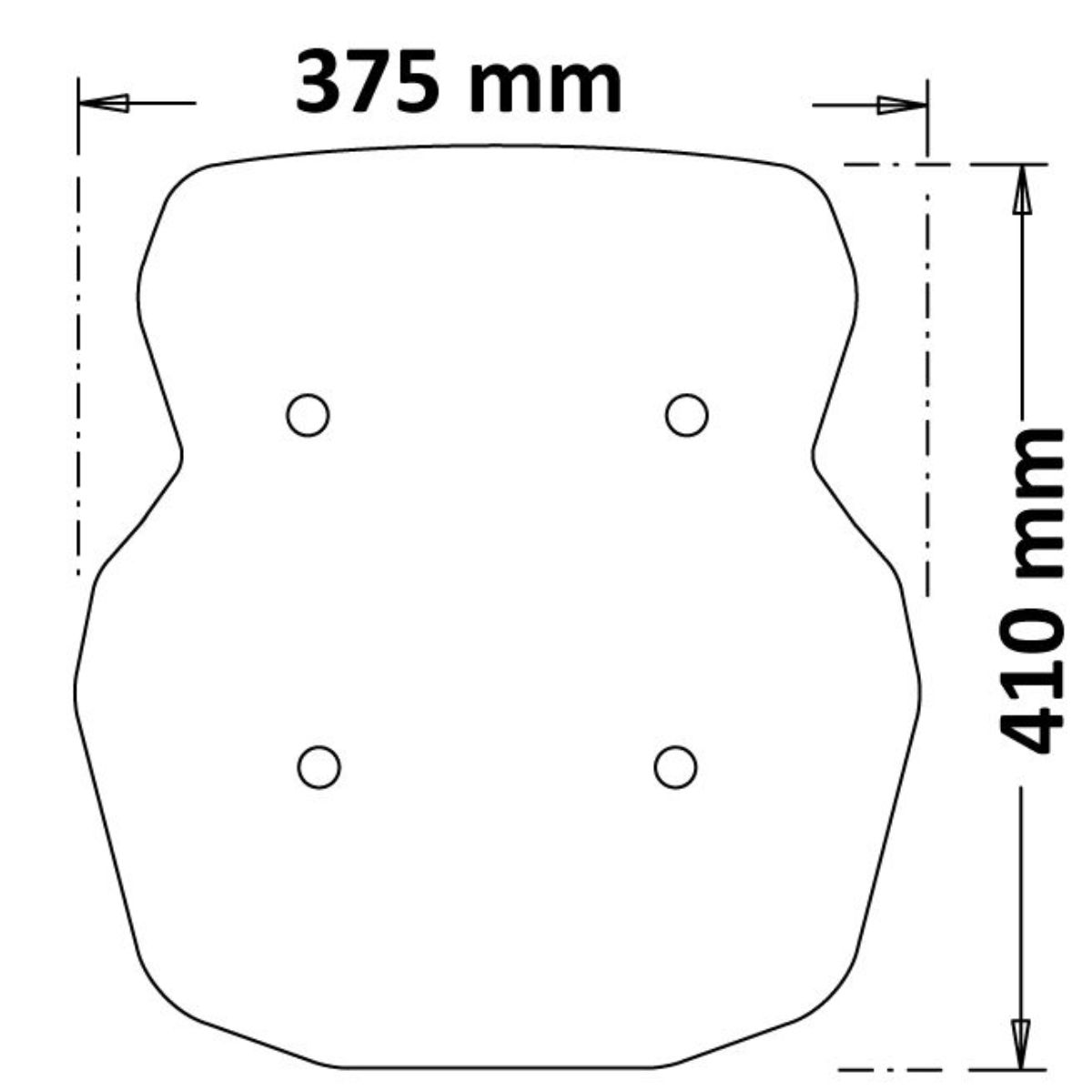 Parabrisas deportivo Aprilia Tuareg 660 2022