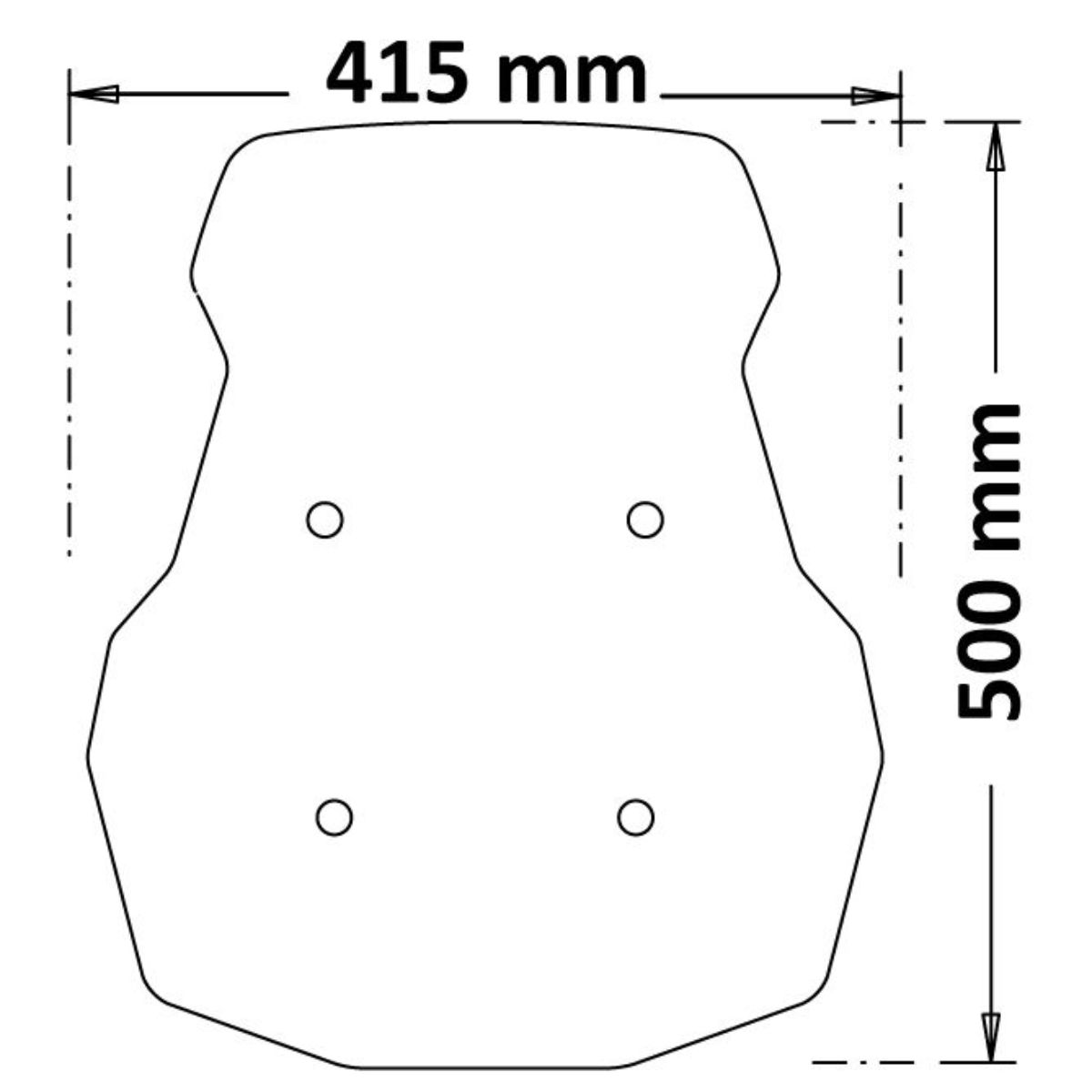 Parabrisas touring Aprilia Tuareg 660 2022