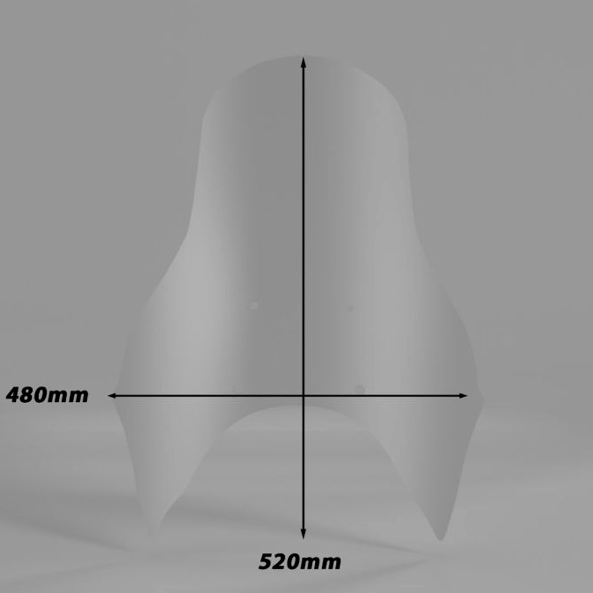 Cupula Alta Royal Enfield Himalayan 450 24+ Isotta