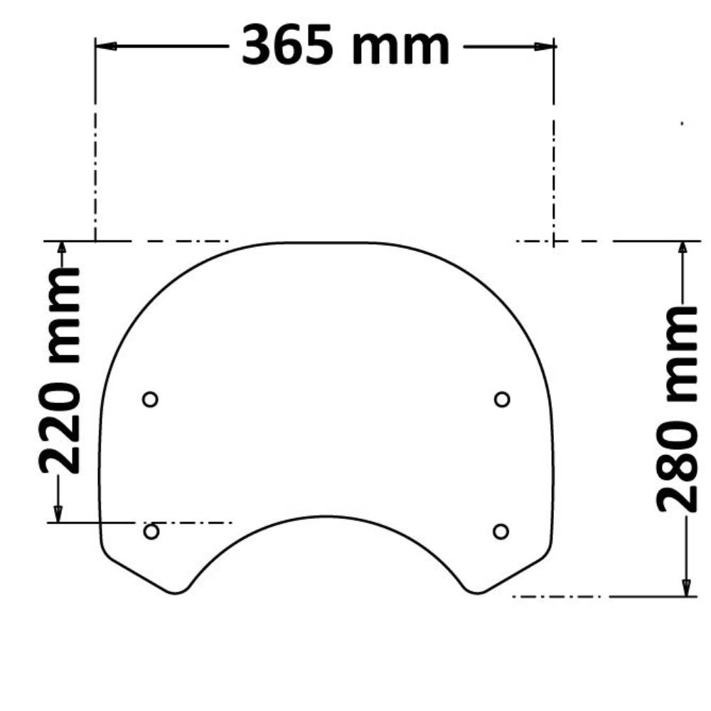 Cúpula Isotta Baja KAWASAKI Z650 RS 2022-