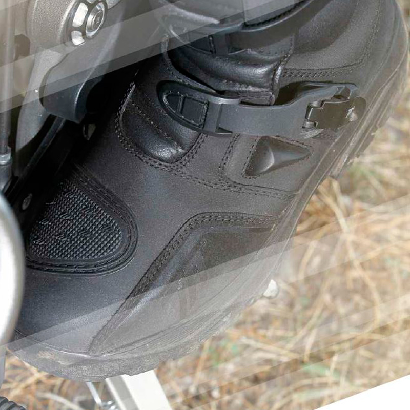 Botas de Moto Unisex Adventure Negras Seventy