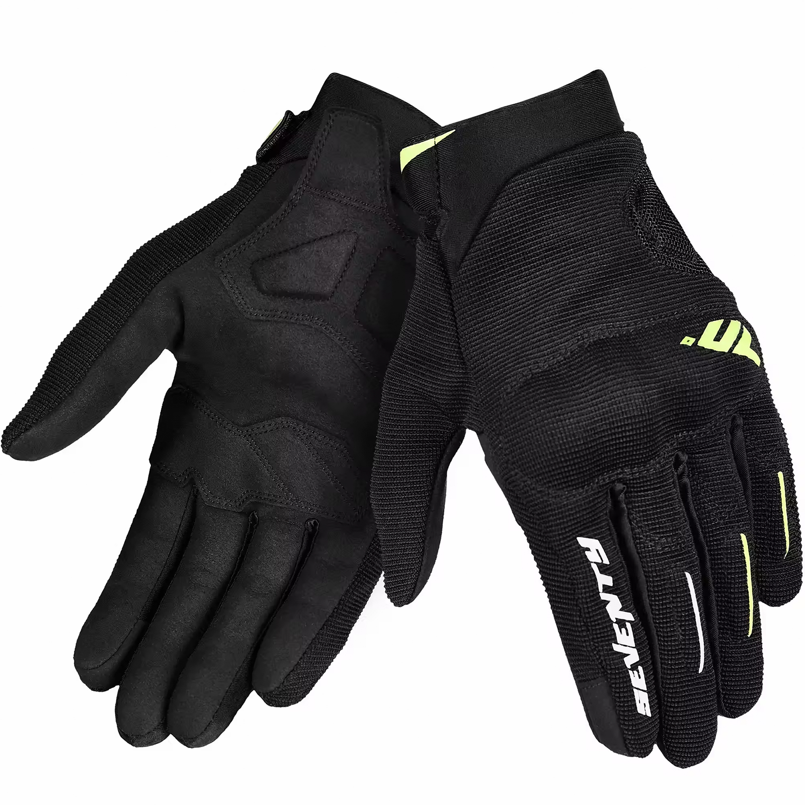 Guante verano SD-C40 Asphalt negro-fluor