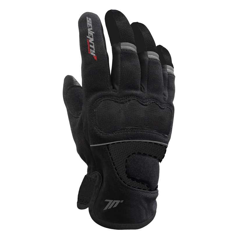 Guantes Moto de Invierno SD-C43 negro-gris