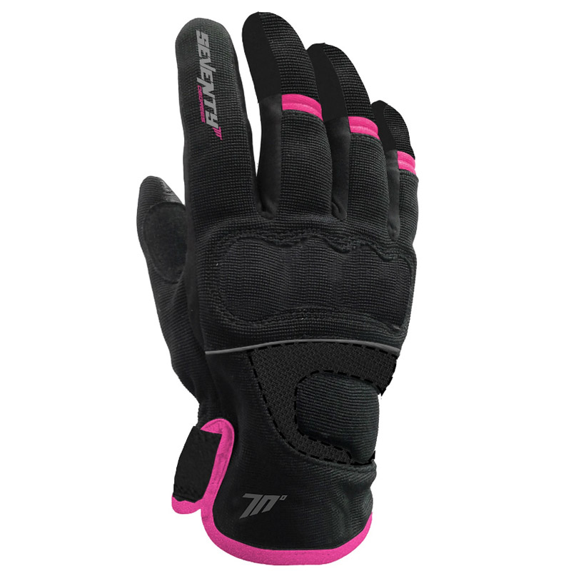 Guantes mujer Invierno SD-C45 negro-rosa