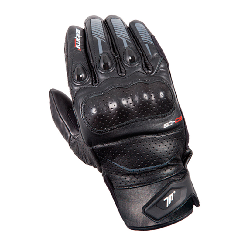 Guante Seventy SD-C8 Verano Urban Hombre Negro-Gris