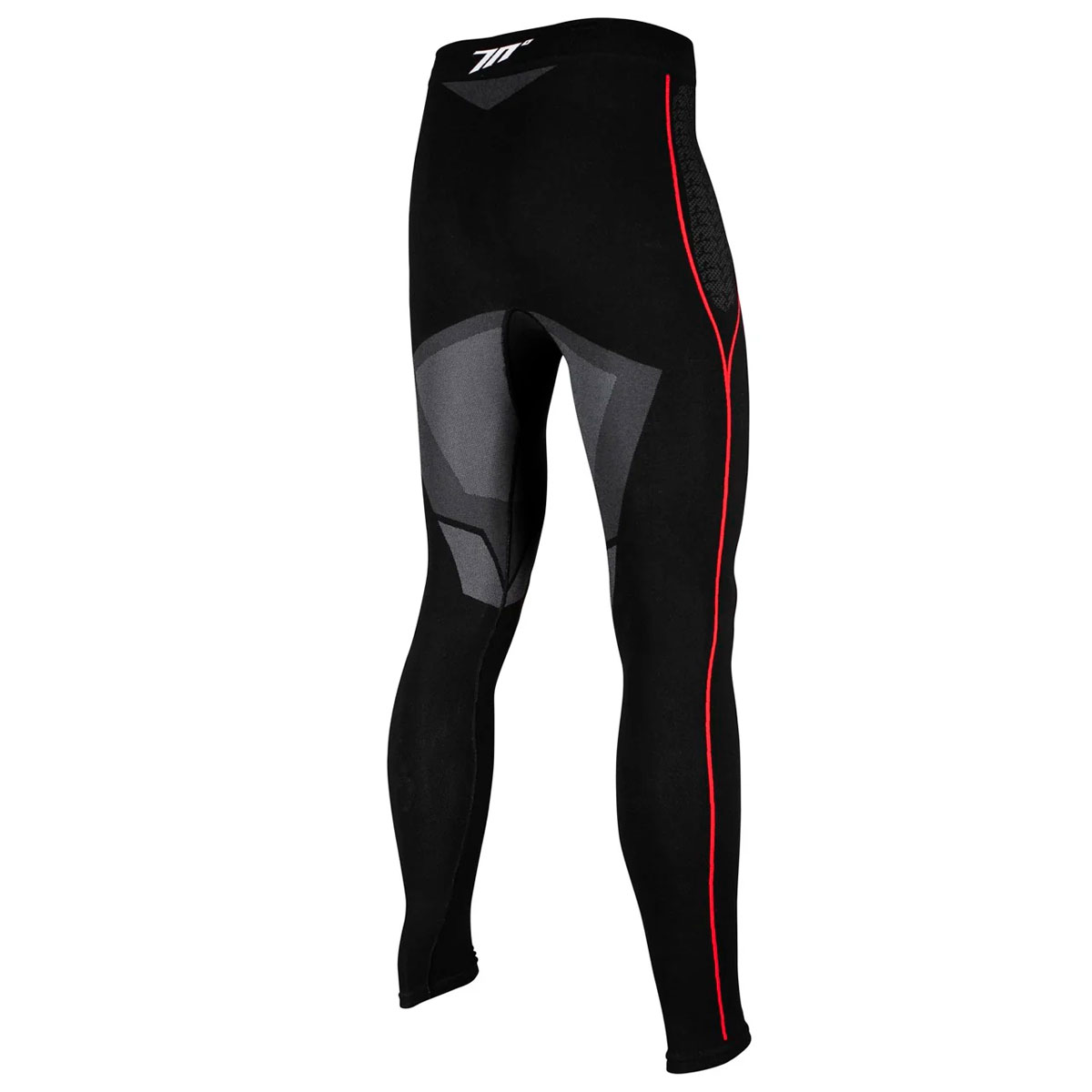 Pantalon termico largo unisex negro gris Seventy Degrees