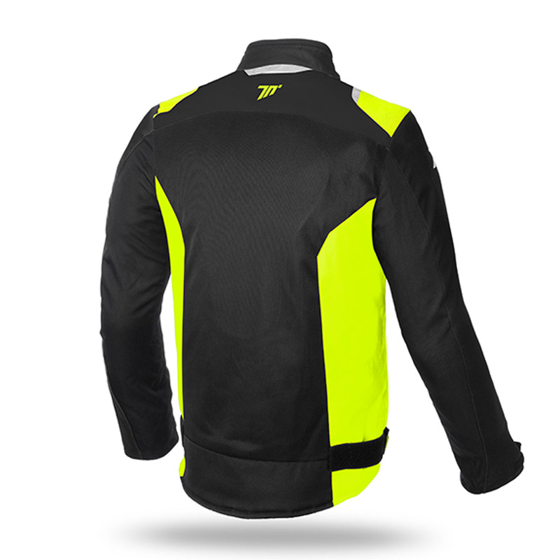 Chaqueta Racing Hombre SD-JR48 negro-fluor