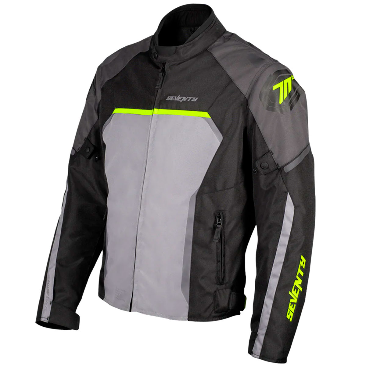 Chaqueta invierno SD-JR65 Piston negro gris amarillo