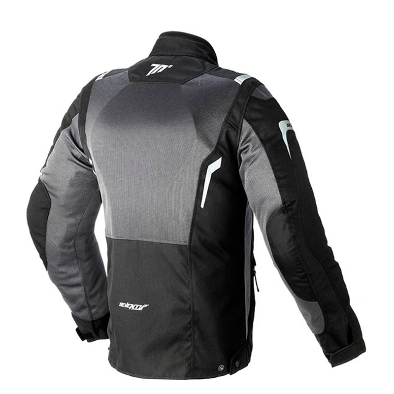 Chaqueta Mujer Verano Touring Negro-Gris