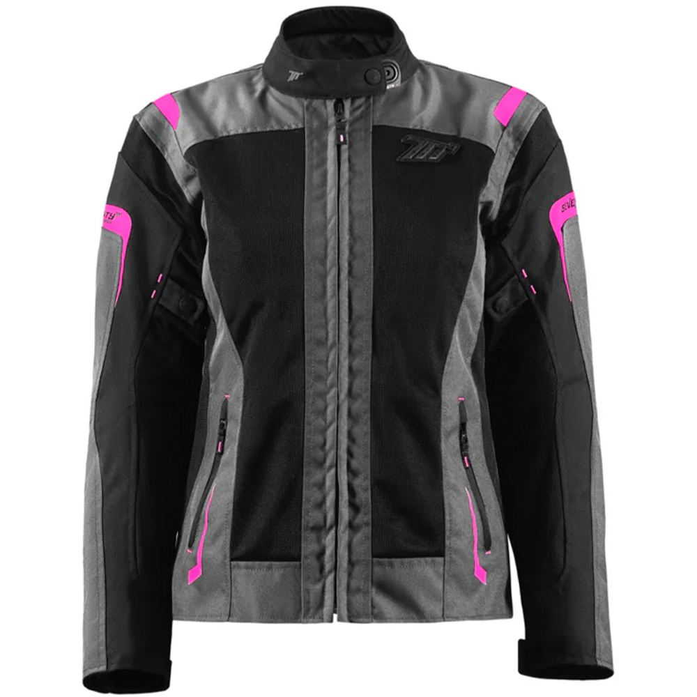 Chaqueta mujer SD-JT68 Sahara negro-rosa