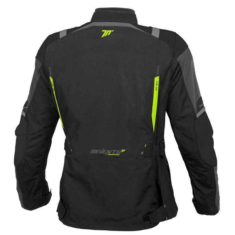 Chaqueta invierno moto SD-JT83 Seventy negro-fluor