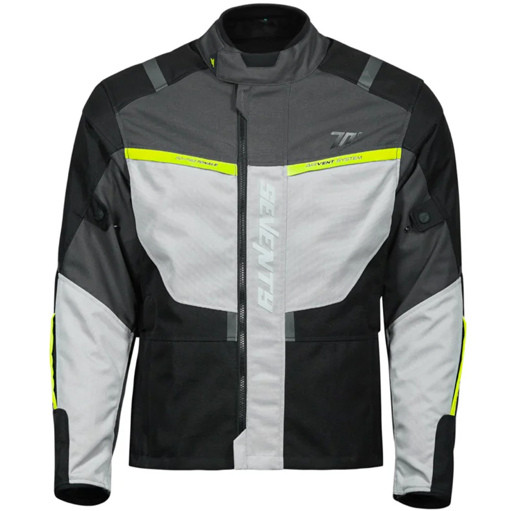 Chaqueta SD-JT83 Tonale negro-gris-fluor