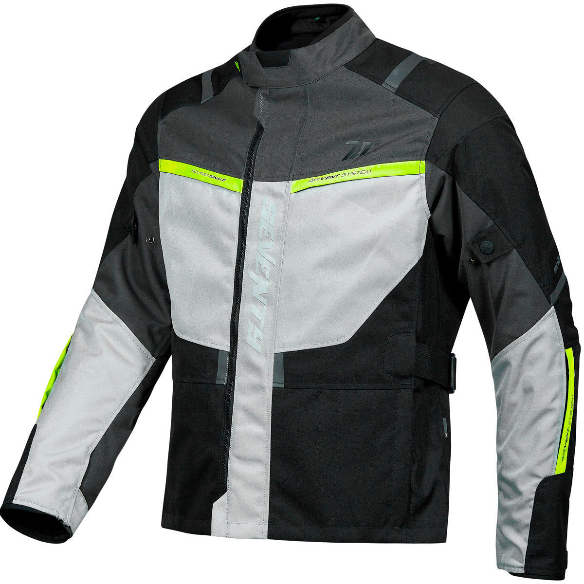 Chaqueta mujer SD-JT85 Tonale negro gris amarillo