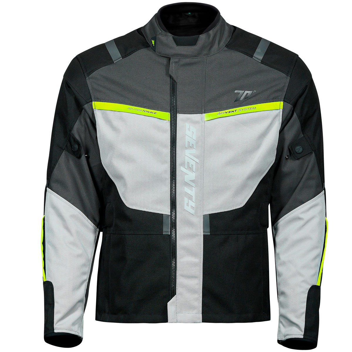 Chaqueta mujer SD-JT85 Tonale negro gris amarillo