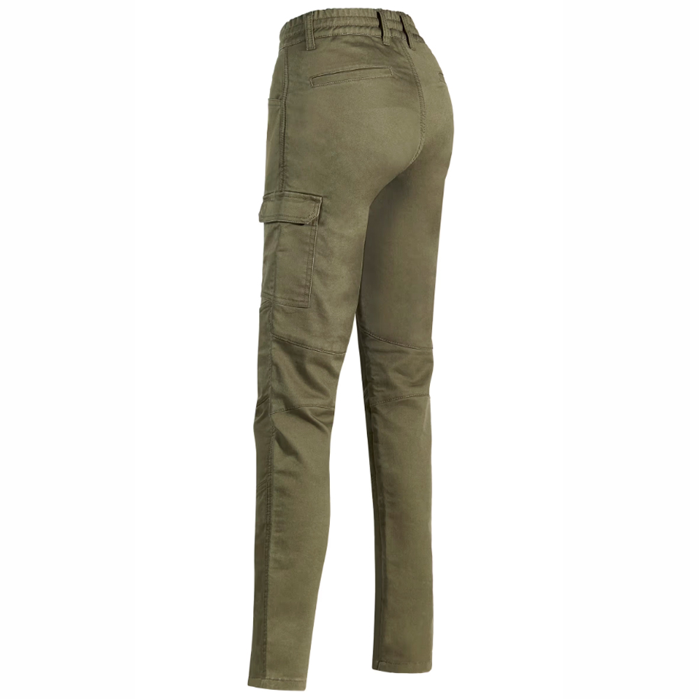 Pantalon mujer moto Teide verde bosque