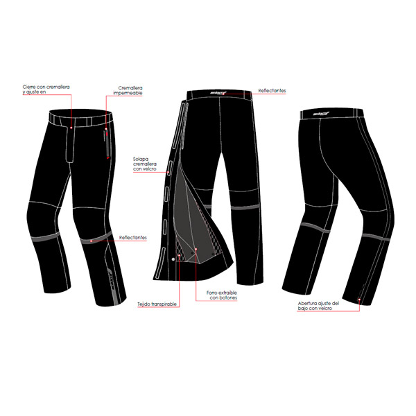 Cubrepantalón SD-PT20 Unisex Seventy Degrees