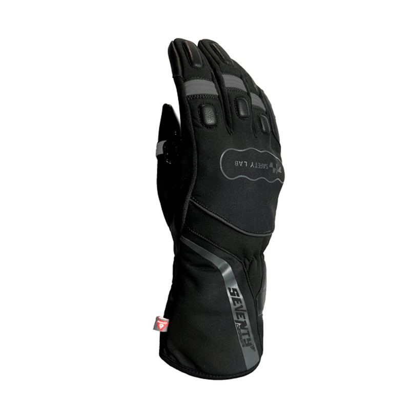 Guantes de Moto T7 Invierno Negros Seventy