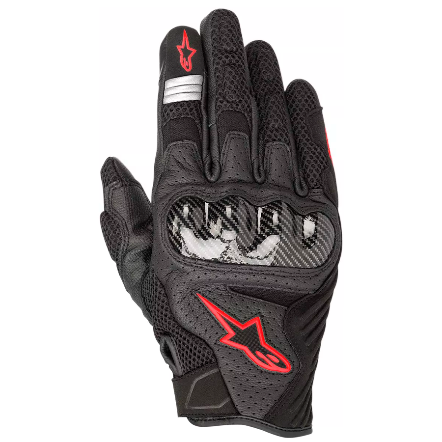 Guantes Alpinestars Smx-1 Air V2 negro-rojo