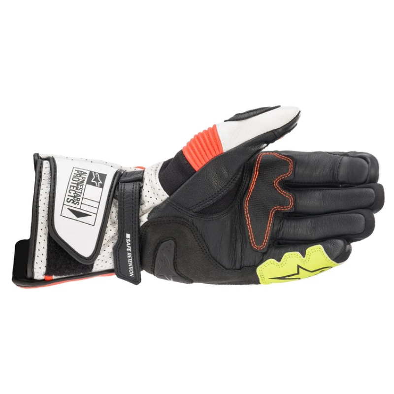 Guantes Alpinestars SP-2 V3 ROJO-BLANCO-FLUOR