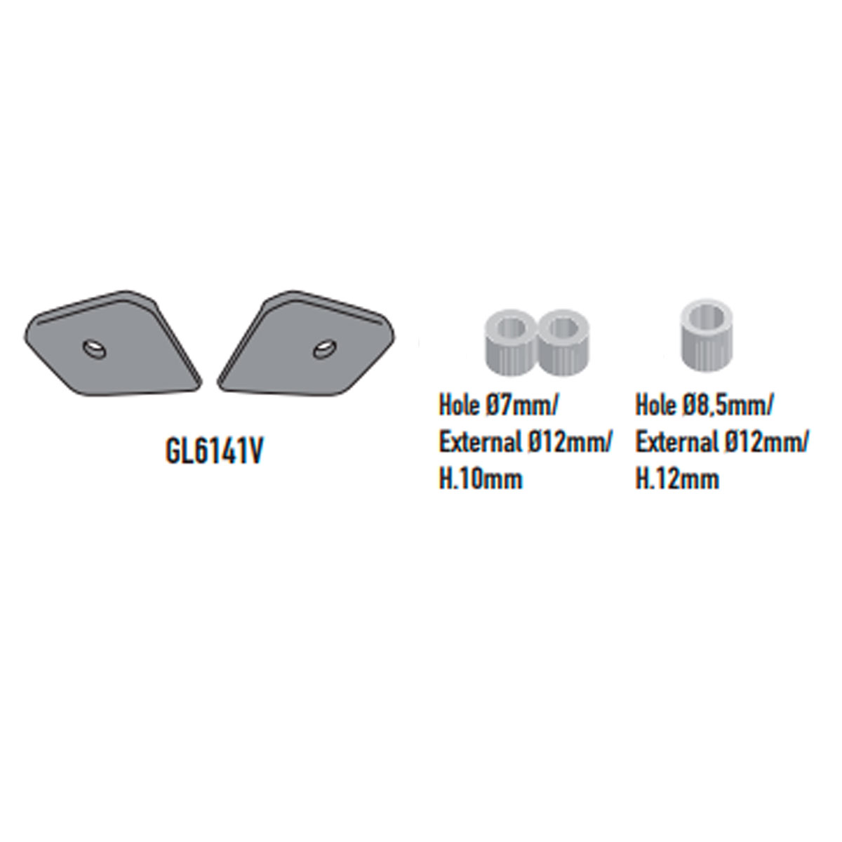 Soporte baul trasero PIAGGIO LIBERTY 50-125-150-200 25+