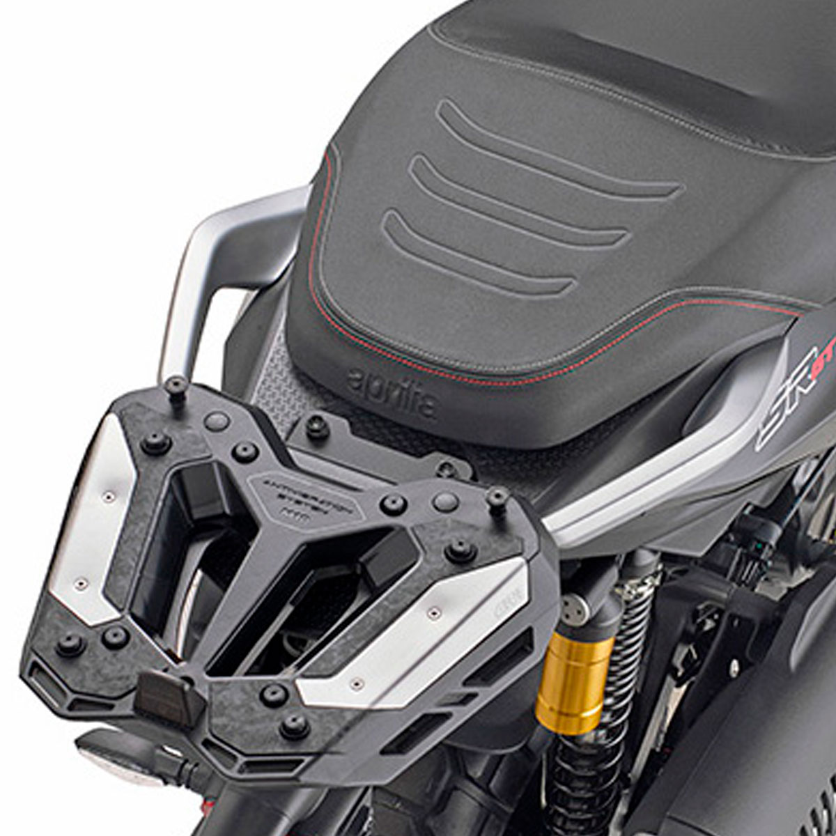 Soporte trasero Givi Aprilia SR 400 GT 26+