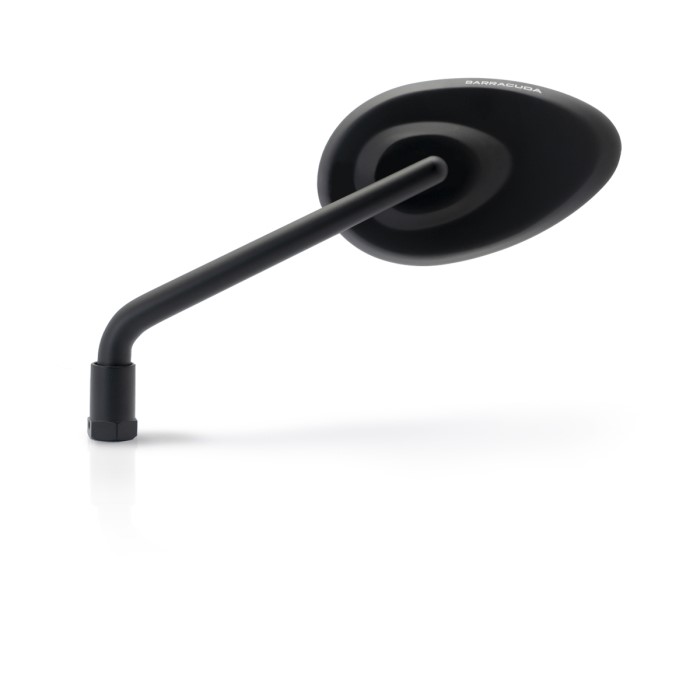 Espejos Barracuda Stone Negro Mate