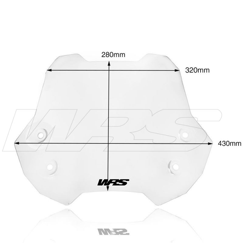 Parabrisas sport Suzuki VStrom 650 17- WRS