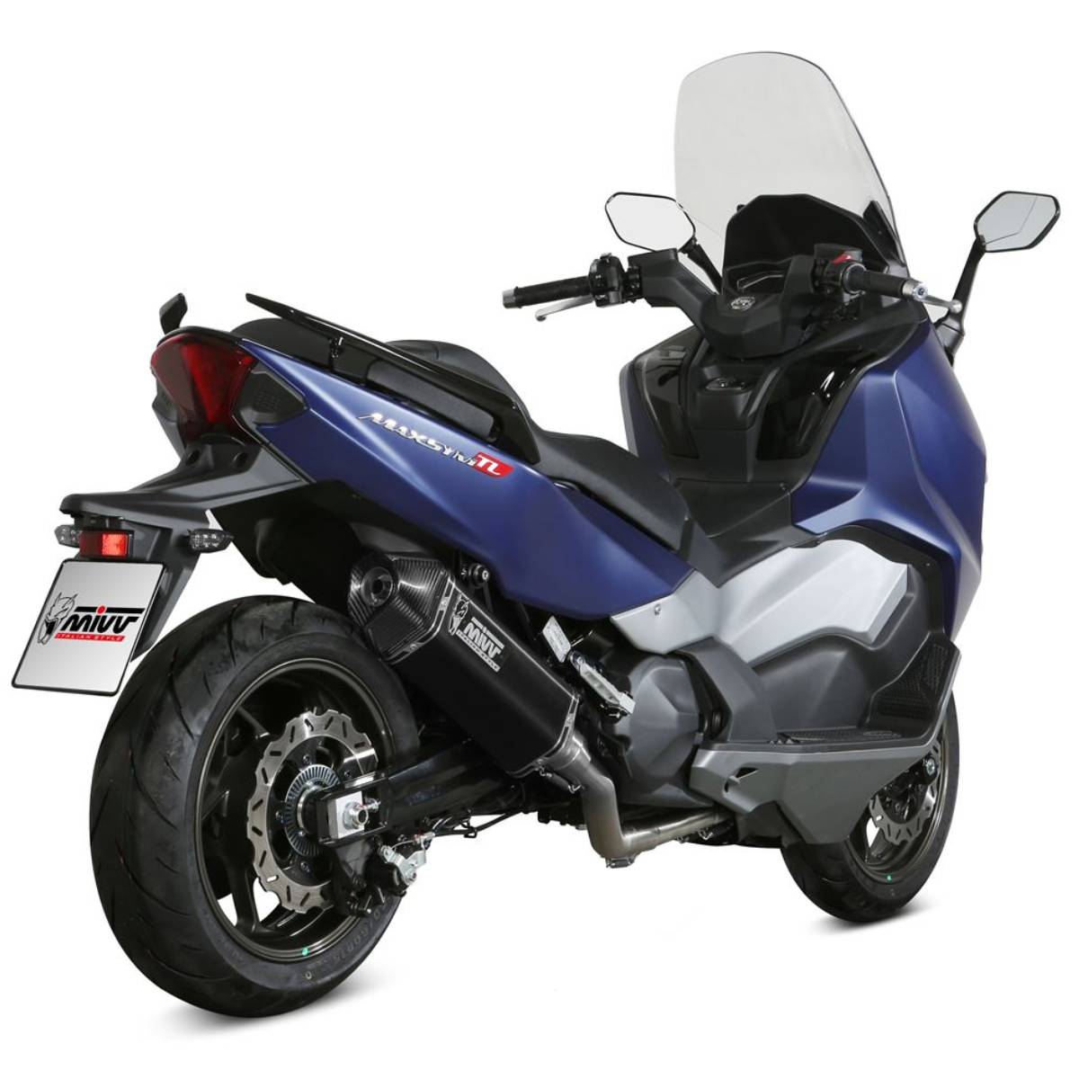 Escape Mivv SPEED EDGE negro SYM Maxsym TL 500 2019-2020