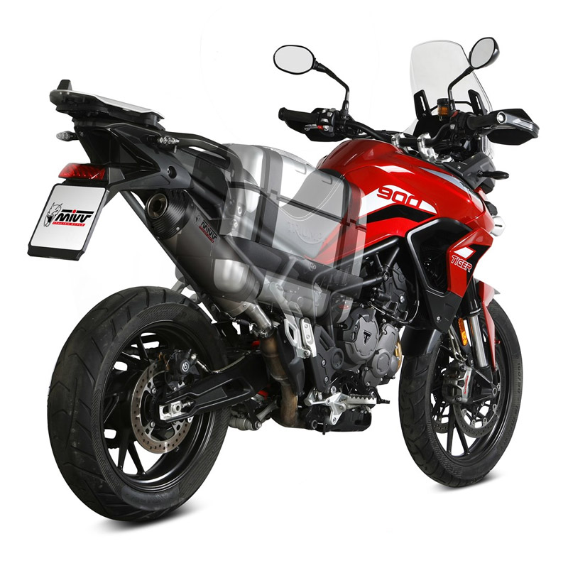 Escape Mivv Oval Titanio Triumph Tiger 900 21-