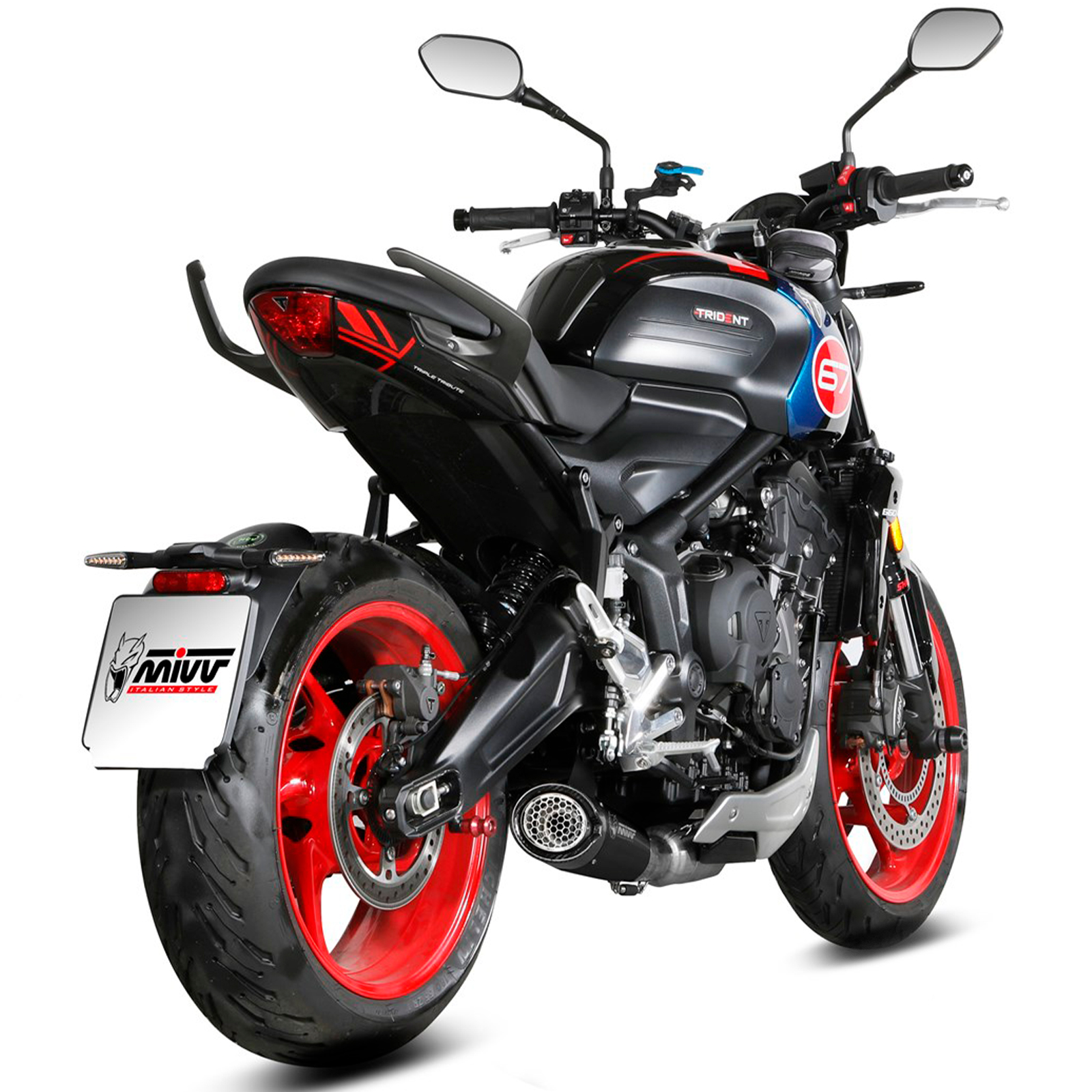 Escape Mivv Triumph Trident 660 25+ XM5