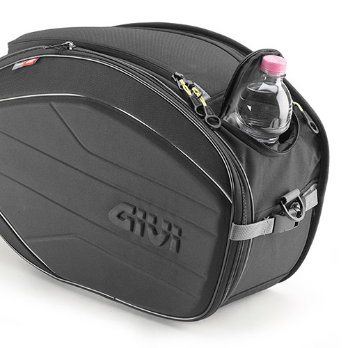 Bolsas laterales-alforjas T492 (EA100B) Givi expandibles tamaño grande 28-35 l.