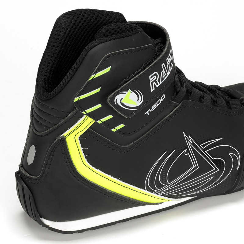 Botas moto corta Rainers T500 Plus fluor