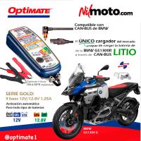 Cargador batería moto Optimate 4 Quad Program Premium