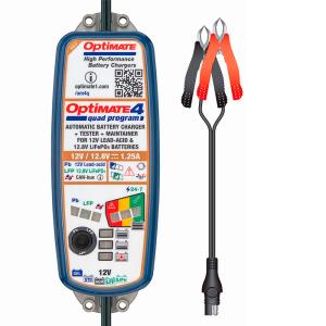 Cargador batería moto Optimate 4 Quad Program