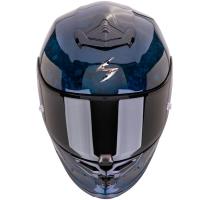 Casco moto Scorpion Exo-R1 Evo Carbon Air ONYX Azul