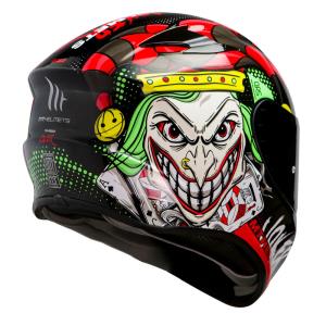 Casco Mt Targo Joker Negro Brillo TALLA S