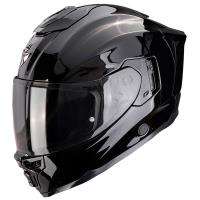 Casco moto Scorpion EXO-1500 AIR SOLID Negro Brillo